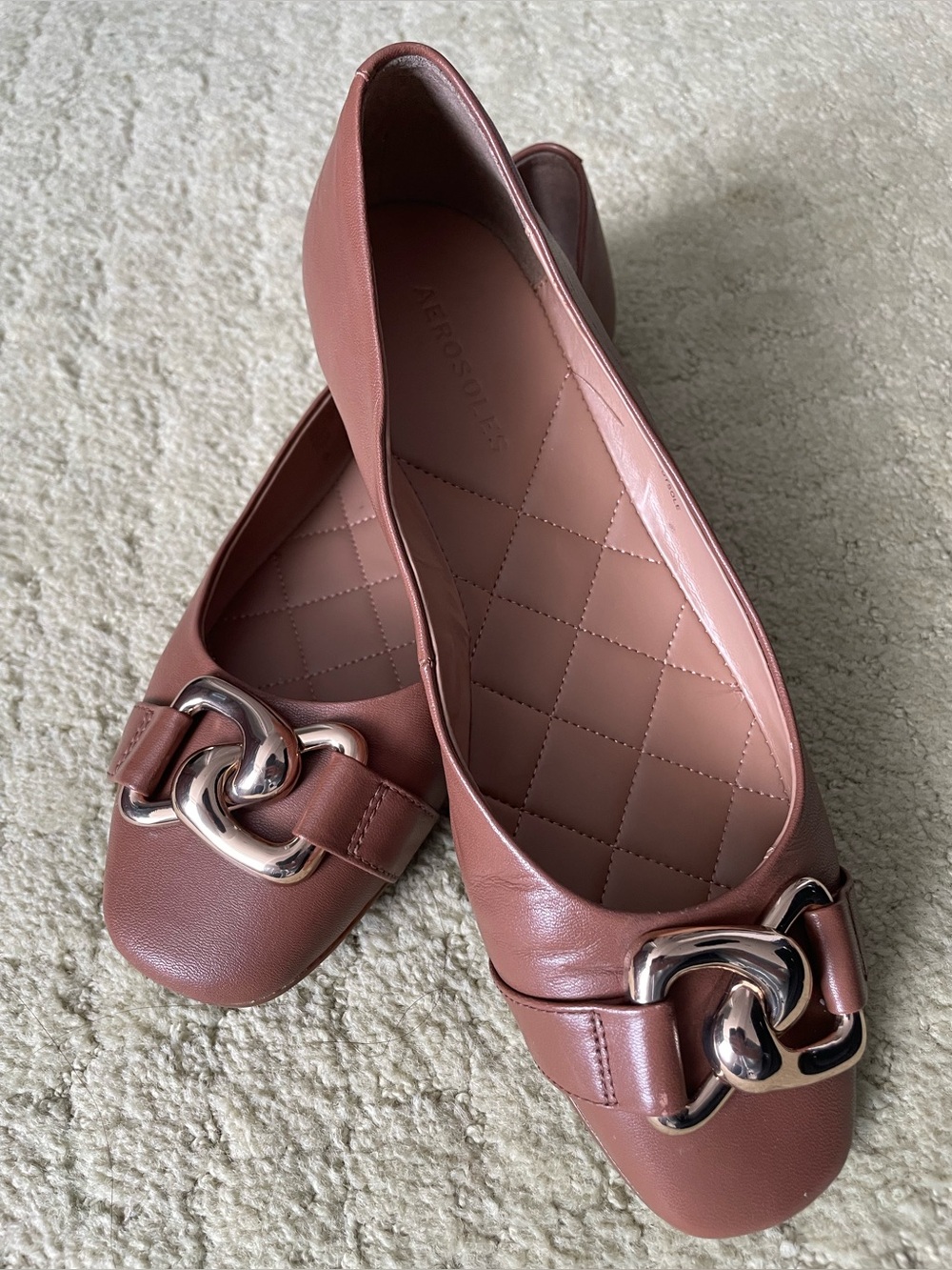 Leather AEROSOLES Ballet Flats